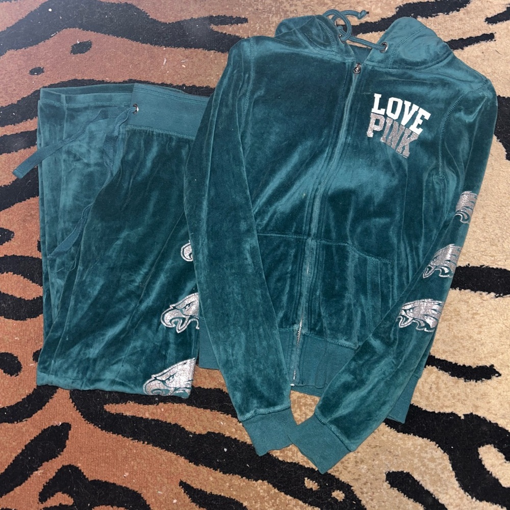 Philadelphia eagles VS pink set